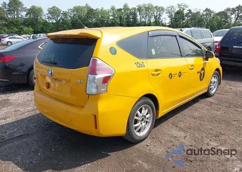 2016 Toyota Prius V Two из США, поврежденный, VIN JTDZN3EU4GJ044772